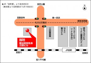 東京本社地図
